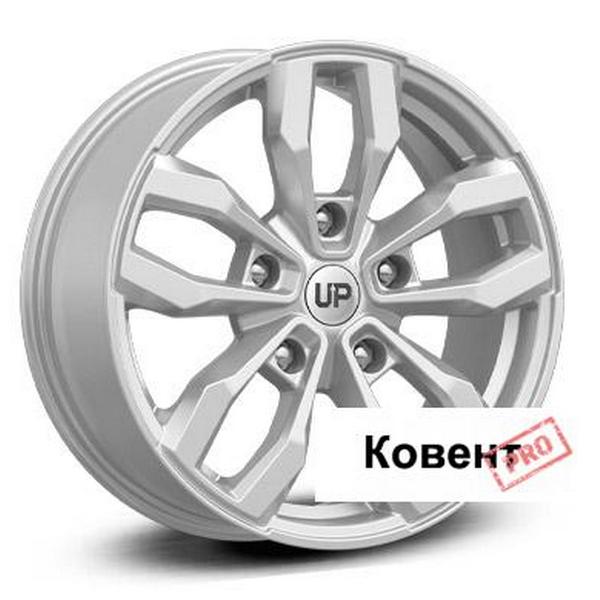Диски Wheels UP Up116 7,0Jx17 ET35 серебристые в Челябинске